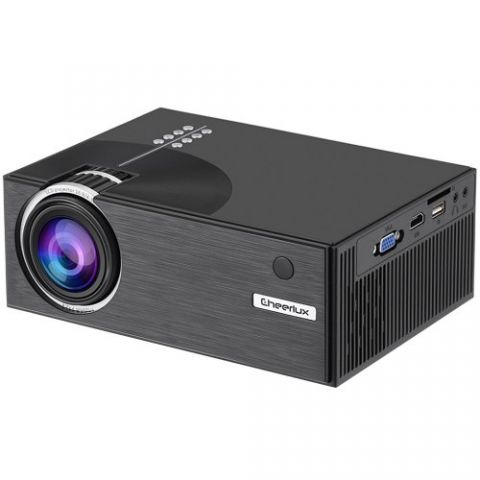 Cheerlux C7 Mini LED TV Projector