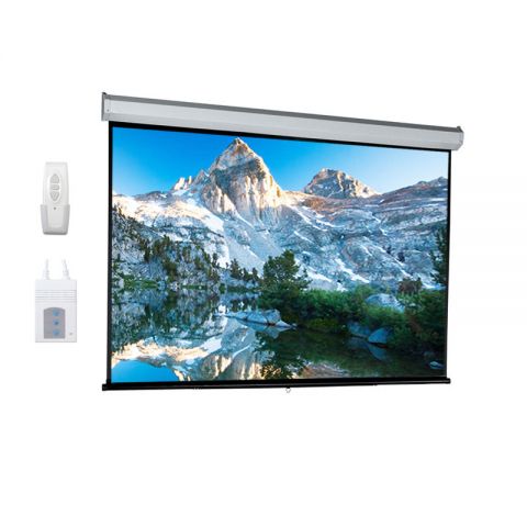 Venova Motorized Projection Screen 84" x 84"